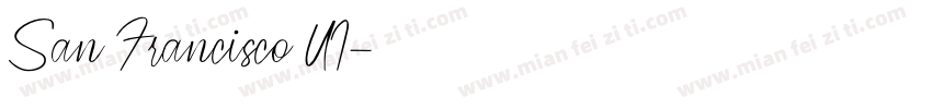 San Francisco UI字体转换